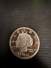 2003 LIBERTY-TORCH & LIBERTY  $10 DOLLAR USA PROOF 1 Troy oz. .999 Silver Round