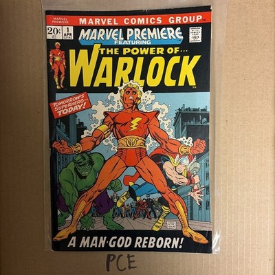 Marvel Premiere #1 (1972) The Power of WARLOCK! A Man God Reborn!