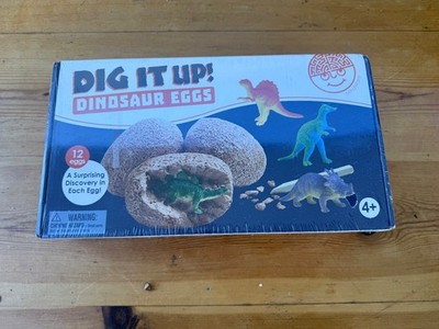 Dig It Up 12 Dinosaur Eggs Dig Play Kit Excavation Discovery Mindware Sealed