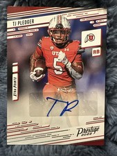 2022 Panini Chronicles Draft Picks - Prestige Xtra Points Signatures TJ Pledger