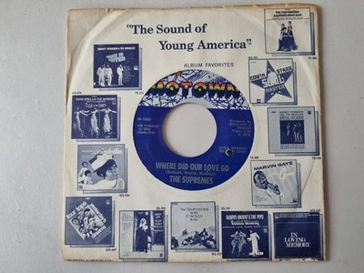 The Supremes - Where Did Our Love Go 7'' Vinyl US