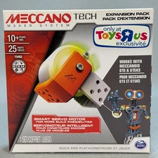 Meccano Tech Maker System Expansion Pack Smart Servo Motor Toys R Us Exclusive