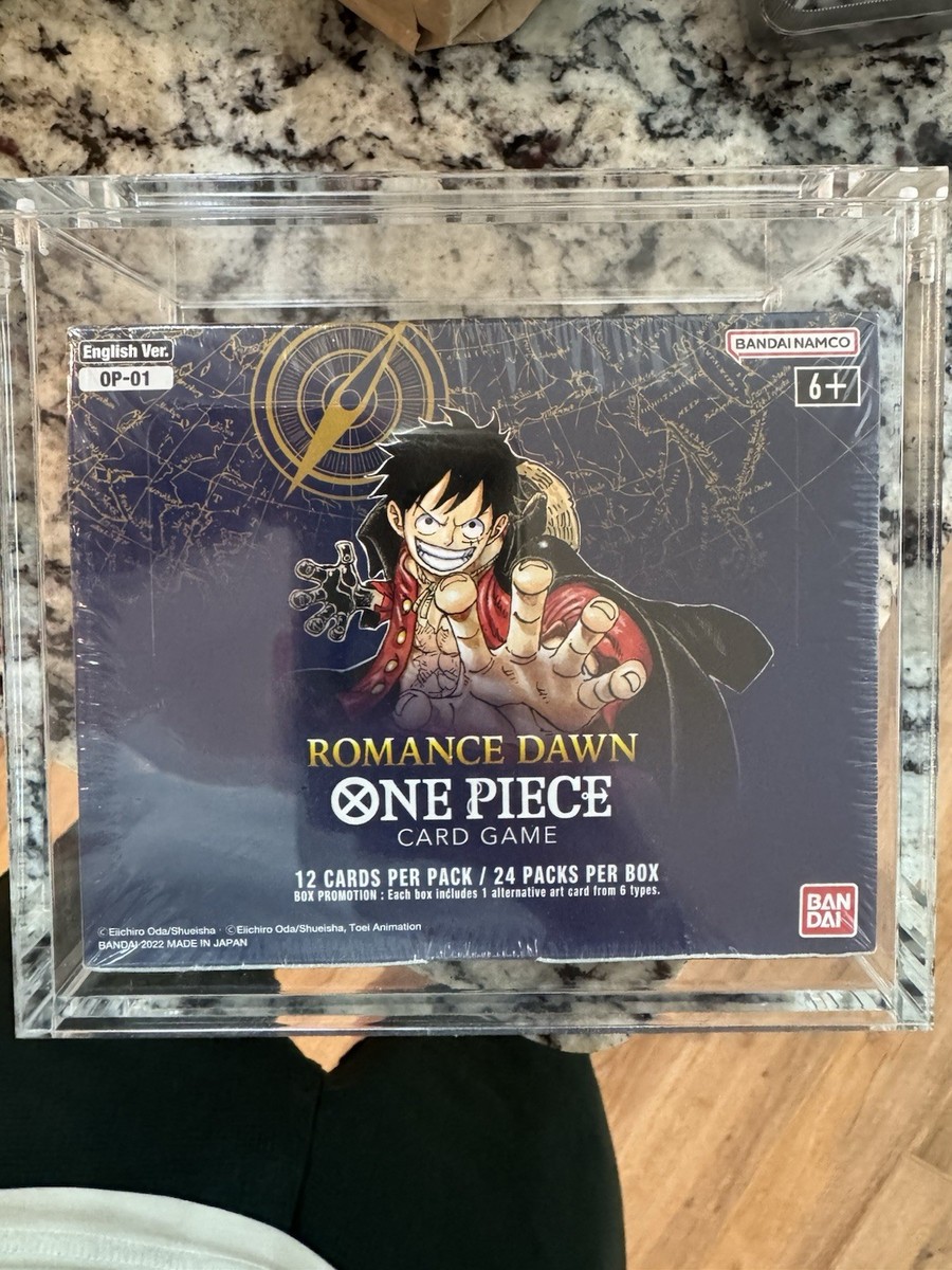 one piece card game romance dawn english booster box ONE PIECE TCG: ROMANCE DAWN BOOSTER BOX main image 0
