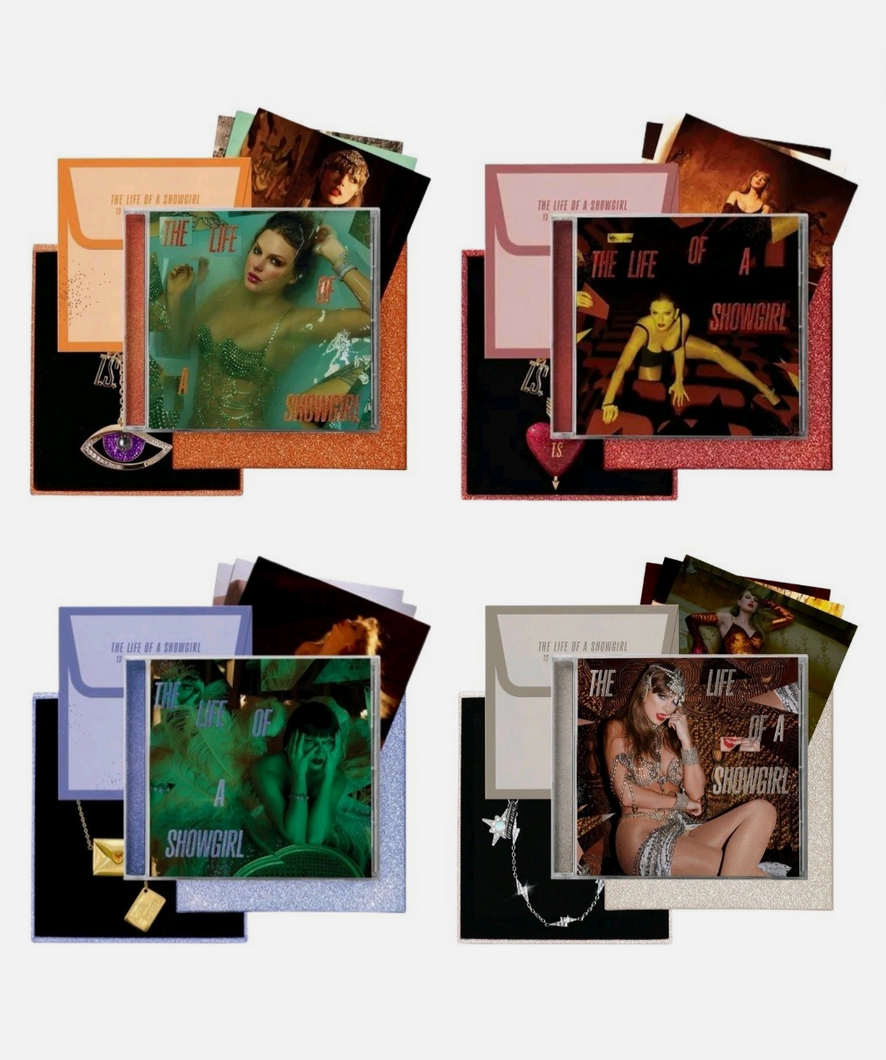 Taylor Swift THE LIFE OF A SHOWGIRL Deluxe CD Box Set COMPLETE | eBay