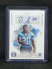 2019 Panini Impeccable Silver /49 Jordan Scarlett #146 Rookie Auto RC A4