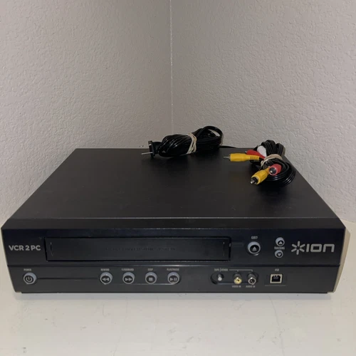 ION VCR 2 PC Digital Transfer Burn Copy VHS Tapes Home Videos To Computer & DVD