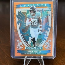 Panini 2025 Rookies & Stars Crusade Rookie Travis Hunter #3 Orange 22/25 Jaguars