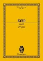 Mass For Four Voices | 4 Stimmen (Satb). Studienpartitur. | William Byrd | 1982