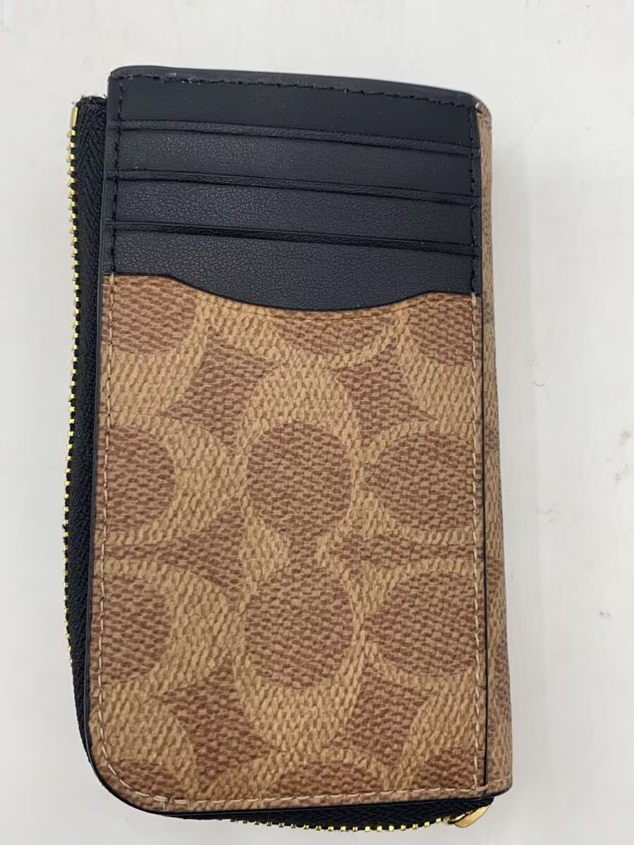 Authentic COACH Multi Function Card Case Canvas C… - image 6