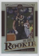 2021 Panini Legacy Rookies Premium Edition Silver Sage Surratt #156 0c7d