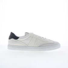 Greats Charlie GCHARLI0-L90 Hombres Cuero Blanco Estilo de Vida Tenis Zapatos