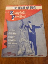 1944 Original Sheet Music Ziegfield Follies F...