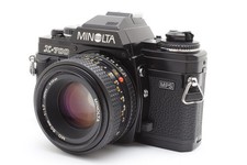  Near MINT   Minolta X-700 MPS Black SLR MD 50mm f/1.7 New Seals  From Japan