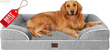 Orthopedic Dog Bed XL 44x32In Waterproof Memory Foam NonSlip Washable Cover US