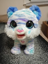 Plush Furreal Sabertooth Kitty " Battery Operated"
