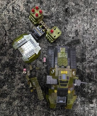Halo Mega BLOKS Teile für UNSC Wolverine Wheels, Rahmen meist komplett