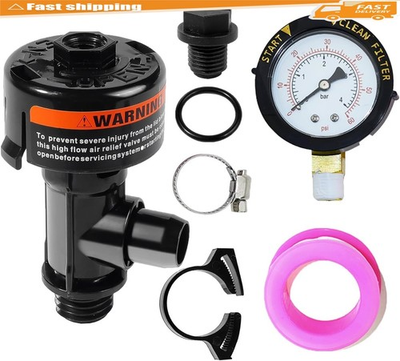 #ad 98209800 Manual Relief Valve Replacement Pool amp; Spa Filter Fits For Pentair $13.66