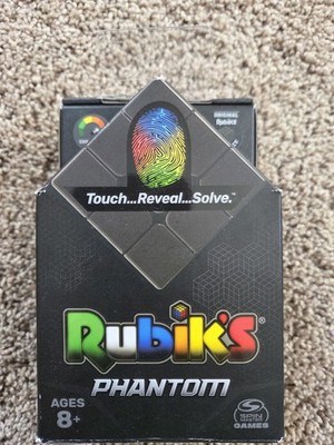 Rubik's Phantom Heat Sensitive Color Reveal Cube Puzzle Game Spin Master 2022