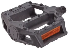 Wellgo 205 resin pedals, 9/16" - black