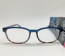 Reading Glasses Foster Grant Misha blue Choose Diopter  READERS