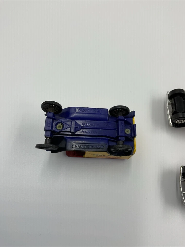 Set of 3 Model A Model T Matchbox Cars Kelloggs Diecast Trucks - Image 2 of 3