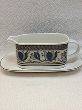 Mikasa Arabella CAC01 Gravy Boat + Under Plate Excellent