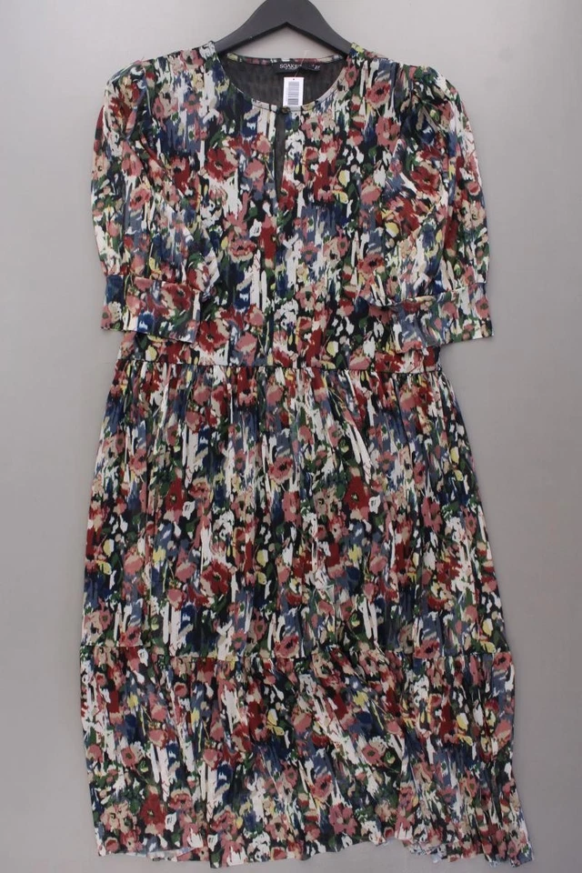 ⭐ SOAKED IN LUXURY Poppie Dress Midikleid für Damen Gr. 36, S mit Blumenmuster ⭐ - Bild 1 von 4
