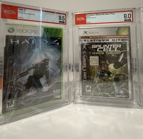Xbox PSA Graded Games Lot Of 4