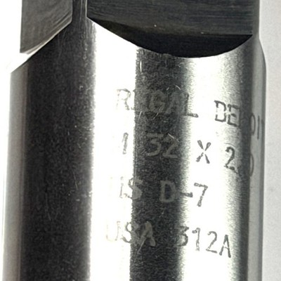 Regal M32x2 Straight Flute Tap   6 Flute Plug   HSS   NEW Open Box