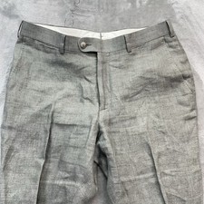 Suitsupply Pants Mens 32x27 Soho 100 linen 48 Nobel dress money smart office