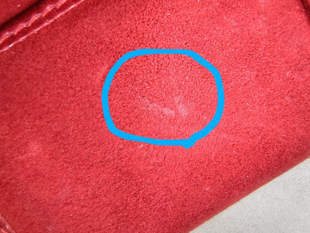 Fendi Long Wallet Purse Suede Red Authentic 455T0410 thumbnail 24