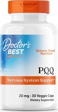 Doctors Best PQQ with BioPQQ, Nervous System Support, Non-GMO, Gluten Free, Soy