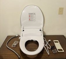 Bio Bidet Slim 3 Electric Bidet Round Toilet Seat - MISSING REMOTE