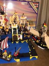 Vintage LEGO Pirates: Imperial Trading Post (6277) Mostly Complete