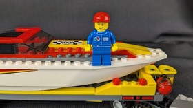 LEGO CITY: Power Boat Transporter (4643) - 100% Complete / Rare / retired