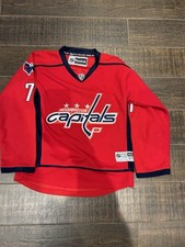 Tj Oshie Washington Capitals Reebok Hockey Jersey SZ YS Home Jersey Red Mint