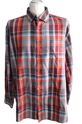 Casa Moda Comfort Fit Langarm Hemd Gr. 2XL Mehrfarbig