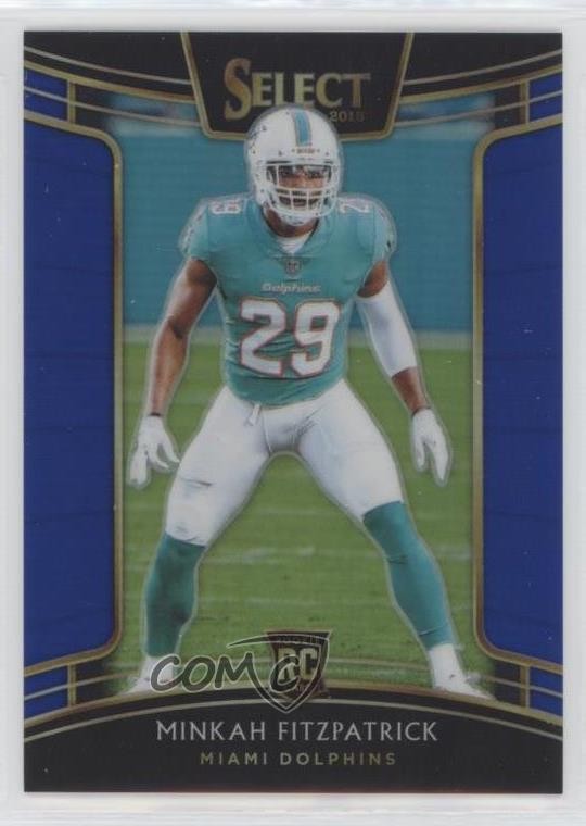 2018 Panini Select Concourse Blue Prizm /175 Minkah Fitzpatrick #51 02b4