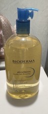 Bioderma Atoderm Shower Oil, Cleansing Oil for Face Body 33.8oz / 1 Litre New
