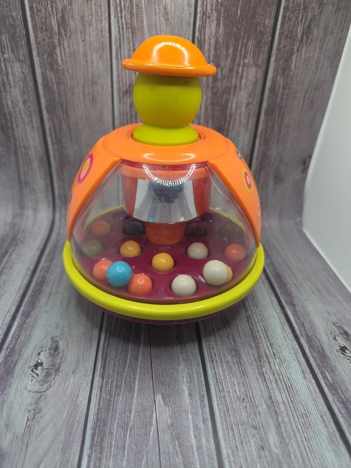 Juguete B Toys Poppitoppy Ball Popper - ¡Excelente juguetes giratorios para niños pequeños! Foto 4 de 4