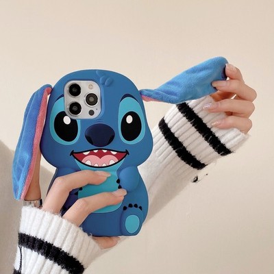 For iPhone 17 16 15 14 13 12 Pro Max Fun Cute Cartoon Dog Shockproof Case Cover