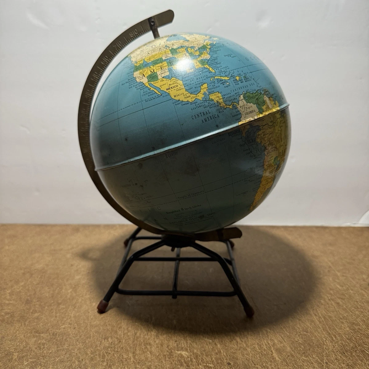リプルーグル地球儀プレミア　from　USA 　ミッドセンチュリ　USA リプルーグル地球儀プレミア from USA ミッドセンチュリ USA Replogle