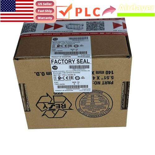 New Sealed AB 1763-L16AWA /B MicroLogix 1100 16 Point Controller US Free Tax
