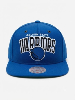 Mitchell & Ness Golden State Warriors Snapback Cap   Royalblau Deadstock
