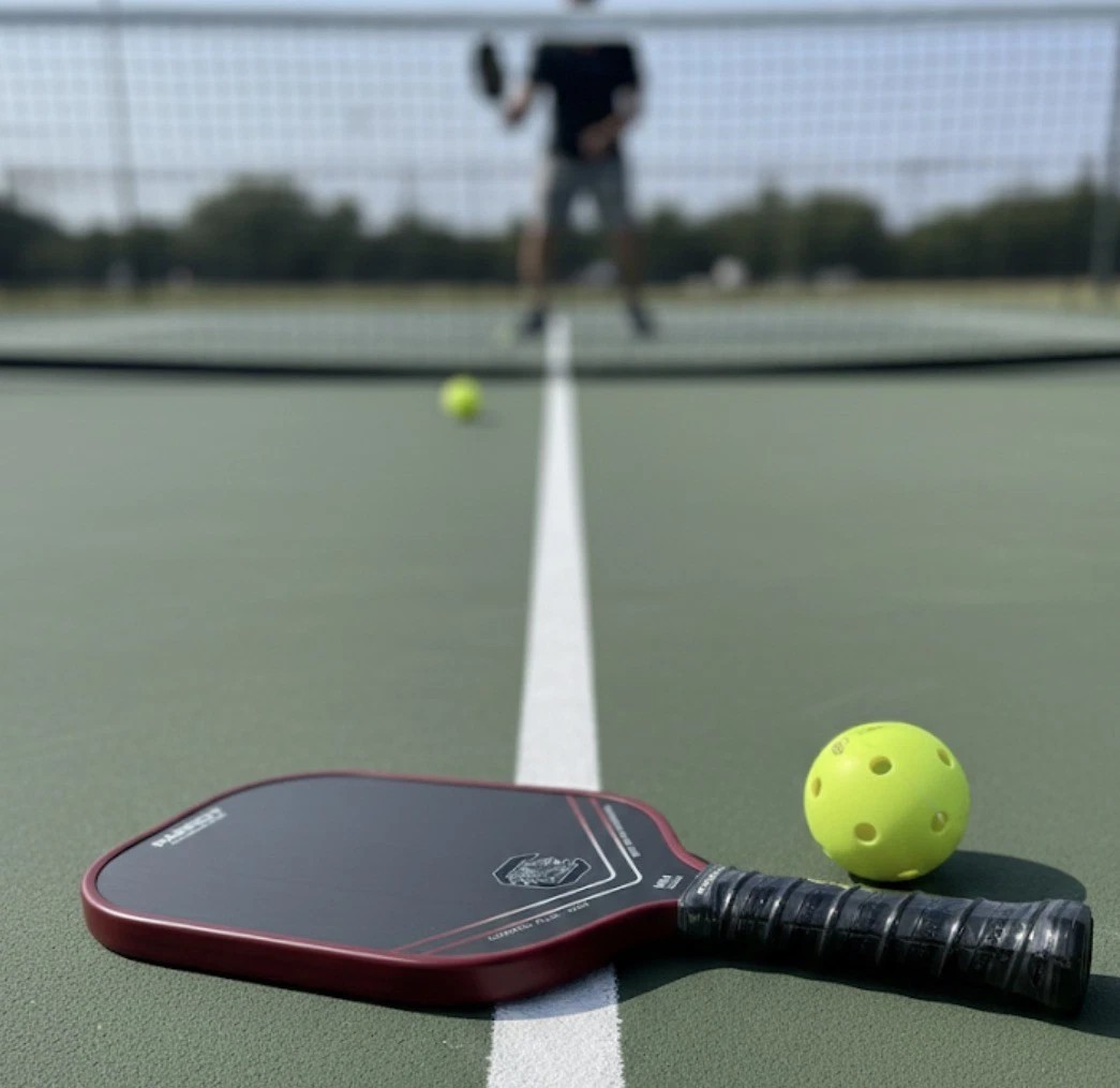Paleta Pickleball de fibra de carbono cruda b2 Parrot South Carolina Gamecocks