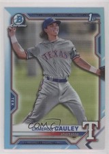 2021 Bowman Draft Chrome Sky Blue Refractor Cameron Cauley #BDC-192 0wm6
