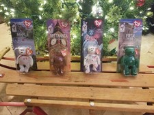 McDonald's TY Beanie Babies Complete Set Of 4 Maple Britannia Glory And Erin