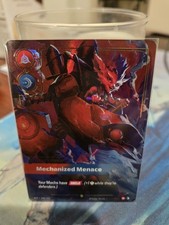 Riftbound Rumble Mechanized Menace (Overnumbered) SFD 240/221 — live eBay listing