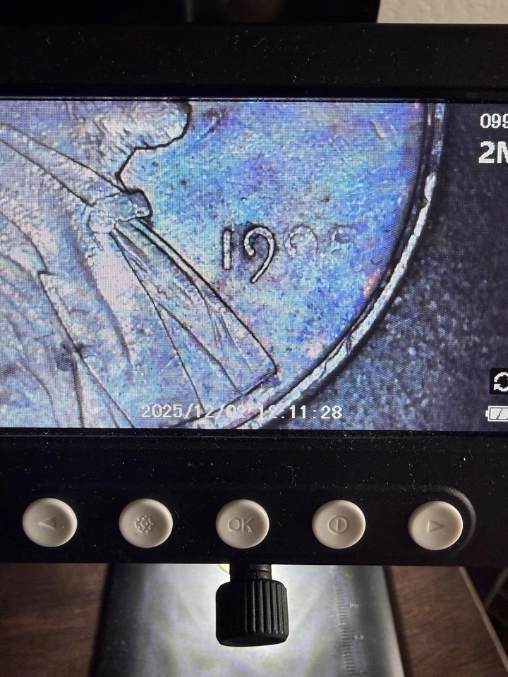 Centavo 1995 error grave sin marca de ceca falta fecha y error de grasa libertad Foto 2 de 4