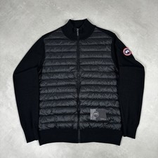 Canada Goose Hybridge Knit Packable Hybrid Jacket Black - Medium (21.5” P2P)